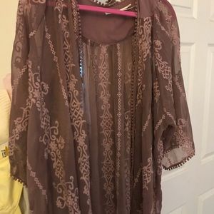 Beautiful lace kimono